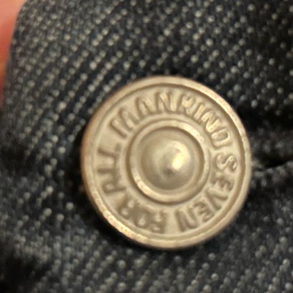 7 For All Mankind Jeans Size 26 A Pocket Brown Tag, estimated 2007 - Picture 10 of 11